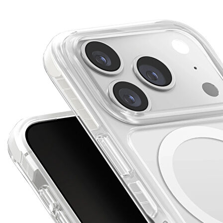 Uniq Combat iPhone 17 Pro Max MagSafe Kılıf - Beyaz
