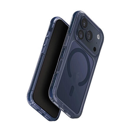 Uniq Combat iPhone 17 Pro Max MagSafe Kılıf - Lacivert