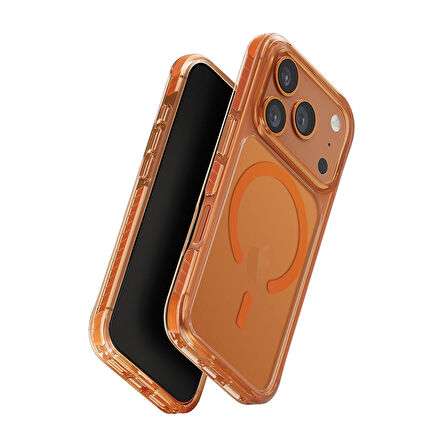 Uniq Combat iPhone 17 Pro Max MagSafe Kılıf - Turuncu