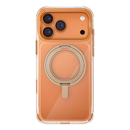 Uniq Swivix Apple iPhone 17 Pro Max Rotating Kickstand Kılıf - Gold