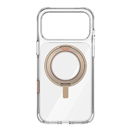 Uniq Swivix Apple iPhone 17 Pro Max Rotating Kickstand Kılıf - Gold