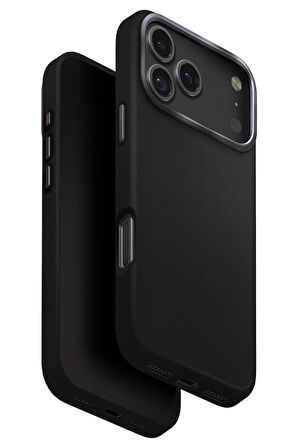 Uniq Lyden Apple iPhone 17 Pro MagSafe Deri Kılıf - Siyah