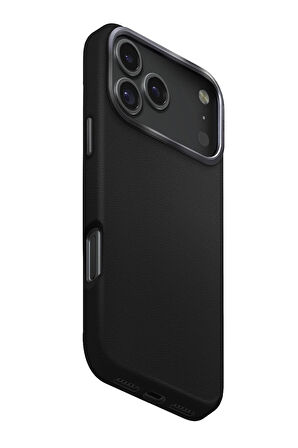 Uniq Lyden Apple iPhone 17 Pro MagSafe Deri Kılıf - Siyah