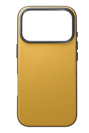 Uniq Lyden DS Apple Uyumlu iPhone 17 Pro MagSafe Kılıf - Sarı