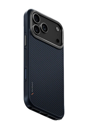 Uniq Keva Max iPhone 17 Pro Max MagSafe Karbon Kılıf - Mavi
