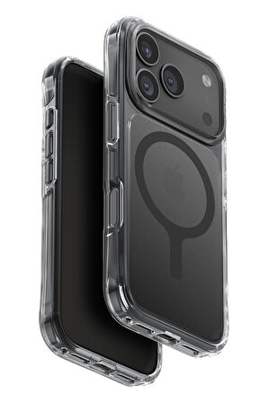 Uniq LifePro Xtreme Classc iPhone 17 Pro Max MagSafe Kılıf - Siyah