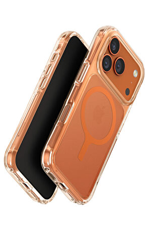 Uniq LifePro Xtreme Classc iPhone 17 Pro Max MagSafe Kılıf - Turuncu