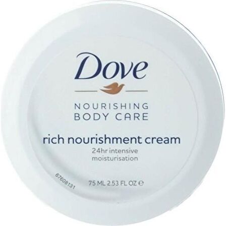 Dove Rich Nourishment Besleyici Kuru Cilt için  Vücut Kremi 75 ml 