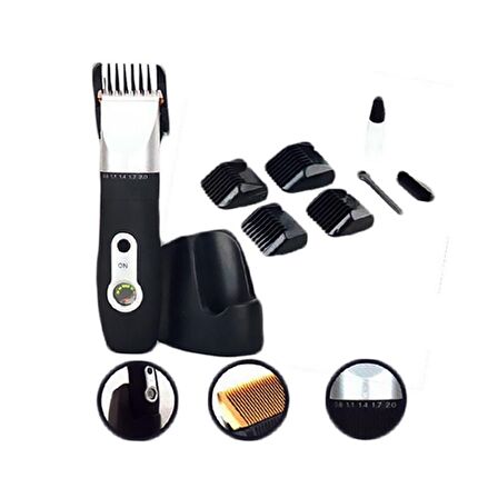 Pawise Kedi ve Köpek Tüy Kesme Kiti 4 Başlıklı