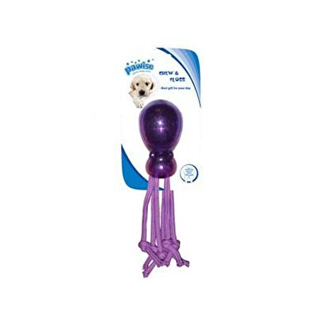 Pawise Ahtapot İpli Köpek Oyuncağı 12.5*7*7 cm