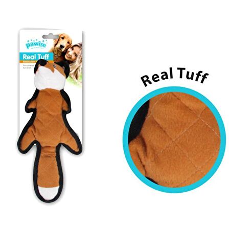 Pawise Real Tuff Tilki Köpek Oyuncağı 34 cm