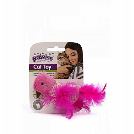 Pawise Catnipli Peluş Kuş Kedi Oyuncağı 9 cm