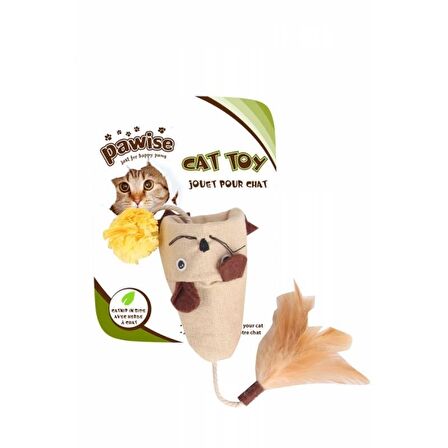Pawise Keten Fare Kedi Oyuncağı