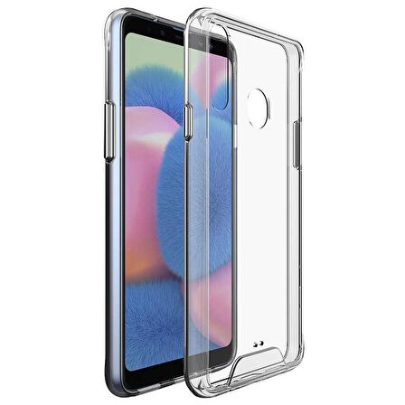 Gpack Samsung Galaxy A20s Kılıf Gard Nitro Şeffaf Sert Silikon