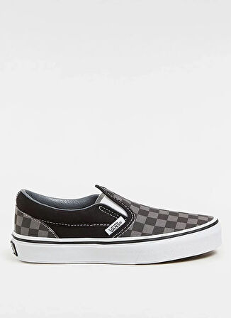 Vans Siyah - Gri Kız Çocuk Yürüyüş Ayakkabısı VN000ZBUEO01-UY Classic Slip-On