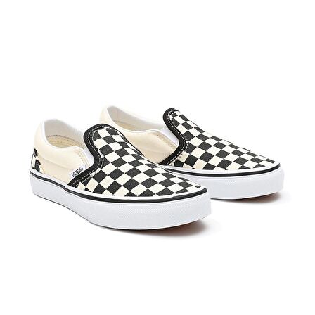 Vans UY Classic Slip-On (Checkerboard) Damalı Çocuk Sneaker
