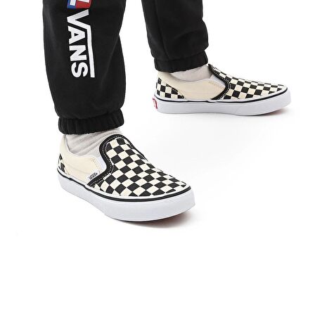 Vans UY Classic Slip-On (Checkerboard) Damalı Çocuk Sneaker
