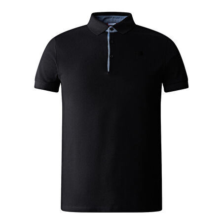 F00CEV4JK31-R The North Face M Premıum Polo Pıquet-Eu Erkek T-Shirt Siyah