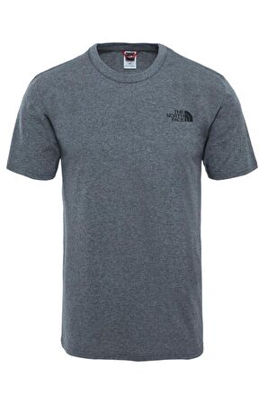 The Northface Erkek S/S Simple Dome Gri Tee T92Tx5Jbv Gri-M