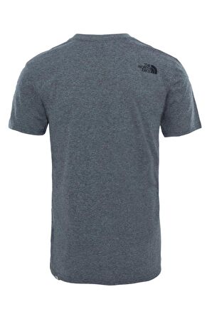 The Northface Erkek S/S Simple Dome Gri Tee T92Tx5Jbv Gri-M
