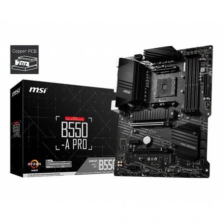MSI B550-A PRO DDR4 4400OCMhz HDMI / DP ATX AM4