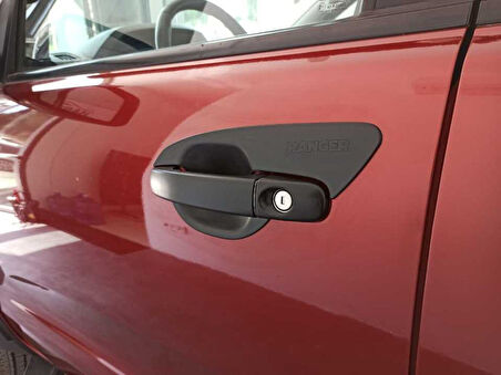 Ford Ranger 2012-2018 İç Kapı Kolu Kaplaması Siyah