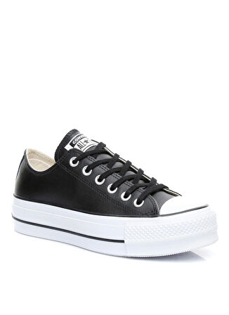 Converse Deri Beyaz Kadın Düz Ayakkabı 561681C