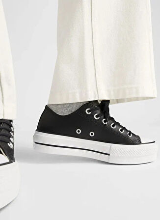 Converse Siyah Kadın Düz Ayakkabı