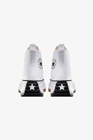 Converse Run Star Hıke Canvas Platform Beyaz Kadın Sneaker 166799C