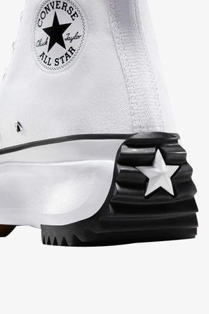 Converse Run Star Hıke Canvas Platform Beyaz Kadın Sneaker 166799C