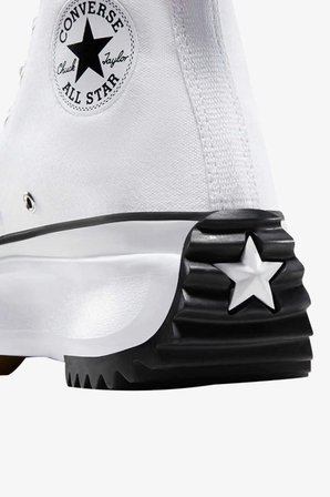 Converse Run Star Hıke Canvas Platform Beyaz Kadın Sneaker 166799C