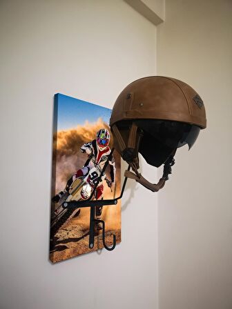 Motosiklet Kask Askısı, Motor Kask Askısı, Bajaj, Gogo, Andes, Ls2, Axxis, Nexx vb GG91