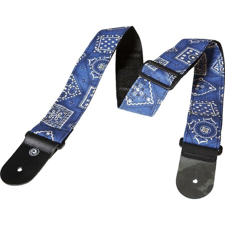 Planet Waves 50G03 Gitar Askısı Dokuma 50Mm Mavi Bandana
