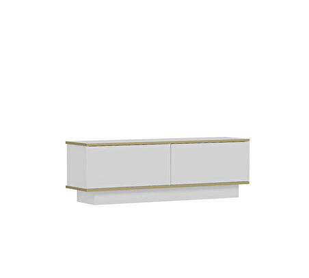 MOBİLYA GEZEGENİ NORA TV ÜNİTESİ - BEYAZ/ALTIN - 150 CM