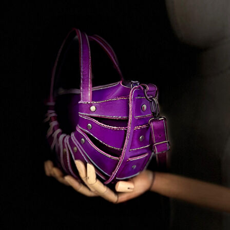 CARIDEA El Yapımı Hakiki Deri Kadın Çanta, Clutch, El Omuz Çantası v79