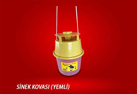 Sinek Yakalama Kovası Çekici  Yemli Doğal Organik Açık Alan Bahçe 