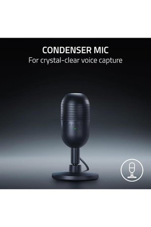 Razer Seiren V3 Mini Ultra Kompakt Siyah USB Mikrofon Teşhir