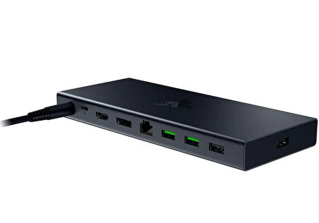 Razer Dock Siyah - USB 4 (14 Bağlantılı, Çift Ekran Destekli)