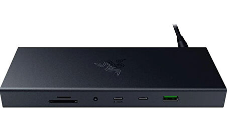 Razer Dock Siyah - USB 4 (14 Bağlantılı, Çift Ekran Destekli)