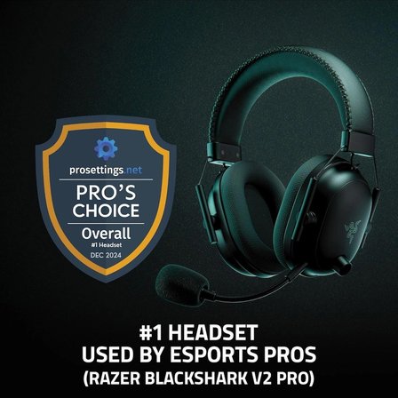 Razer BlackShark V2 Pro 2023 Siyah RZ04-04530100-R3M1 HyperSpeed Kablosuz E-Spor Oyuncu Kulaklık