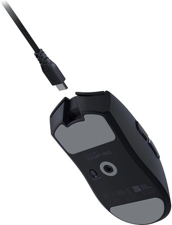 Razer Viper V4 Pro Kablosuz Mouse Siyah 49 g Ultra Hafif Kablosuz 8k Hz E-spor Oyuncu Mouse RZ01-05630200-R3G1