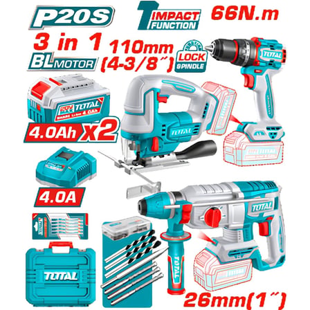 TOTAL AVANTAJ 3 LÜ SET - D.MATKAP & KIRICI DELİCİ & DEKUPAJ TCKLI203136E