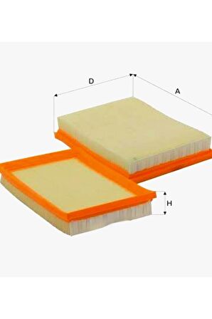 Hava Filtresi Opel Astra G Zafira Uyumlu Yerli Üretim