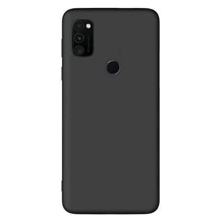Gpack Samsung Galaxy M30s Kılıf Premier Silikon Esnek KorumaNano Glass