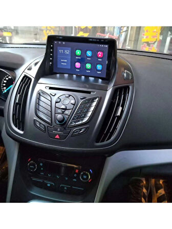 FOR-X FORD C-MAX(2013-2018)-9''ANDROİD GERÇEK 2+32 GB / 4 ÇEKİRDEK 1.6Ghz / WIFI 5.0Ghz / BT 5.4-KABLOSUZ CARPLAY-HD KAMERALI-TEKNİK DESTEKLİ
