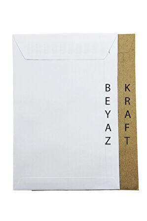 Zarf A5 boyutunda Kraft Torba Zarf 17x25 cm - 50 Adet