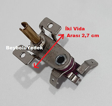 VİDALI SEMAVER TERMOSTAT , 220 VOLT - 10 AMPER ISI AYAR OTOMATİK