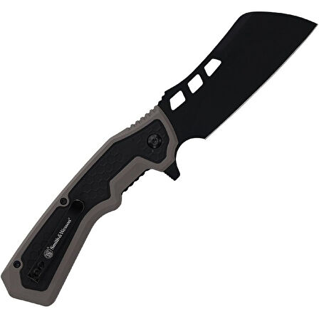 Smith & Wesson® Assist Open Extract & Evasion Siyah Linerlock Katlanır Çakı – Siyah/Gri Saplı 1205012
