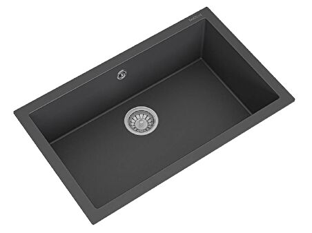 GRANİT EVİYE K013 GORDION 77 ANTRASİT (70 X 47,5)