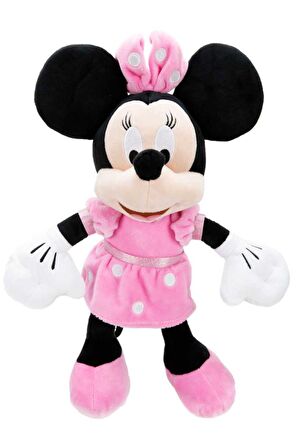 Lisanslı Orijinal 36cm. Minnie Core Peluş - Yumuşacık ve Sevimli!